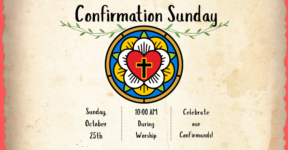 Confirmation Sunday