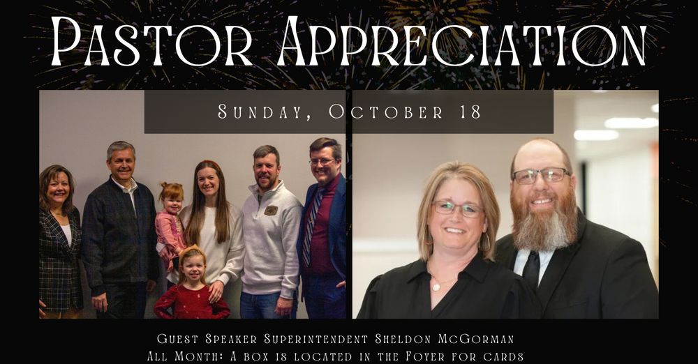 Pastor Appreciation Sunday