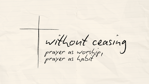 Without Ceasing