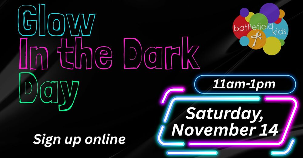 Kids Glow in the Dark Day