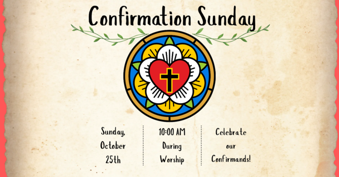 Confirmation Sunday