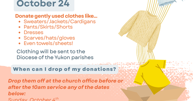 Youth Group Clothing Drive