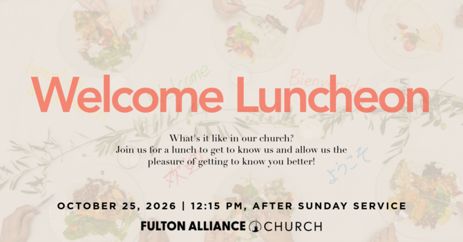 Welcome Luncheon