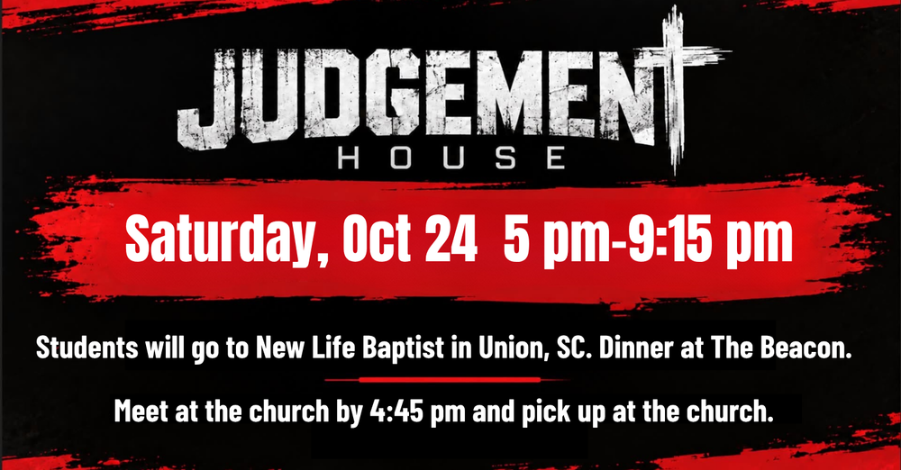 HHBC Student Ministry to Judgement House