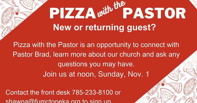 Pizza with the Pastor