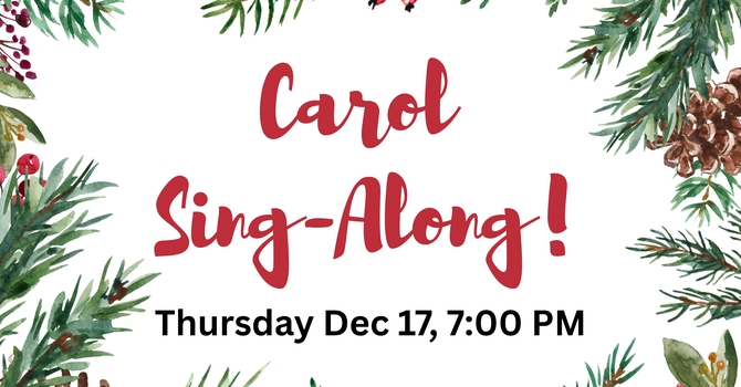 Carol Sing-Along!