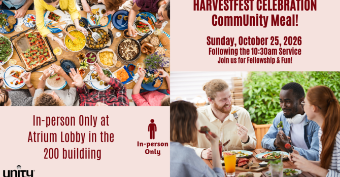 HarvestFest Celebration - CommUnity Meal!