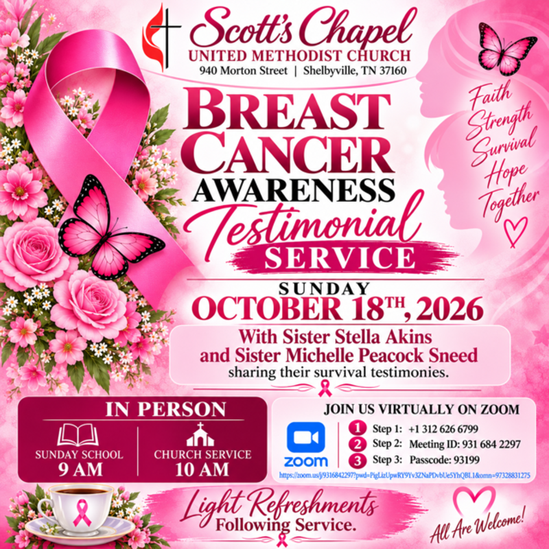Breast Cancer Awareness Sermon 