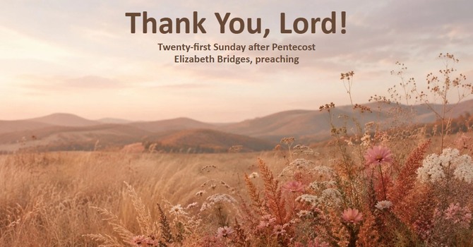 Thank You Lord