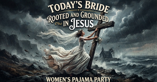  TODAY’S BRIDE: ROOTED & GROUNDED IN JESUS  