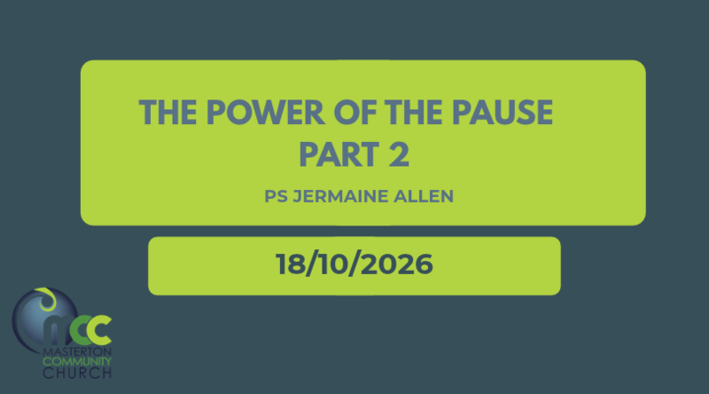 The Power of the Pause - Part 2