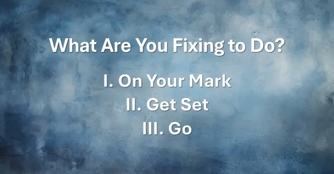 What Are You Fixing To Do?