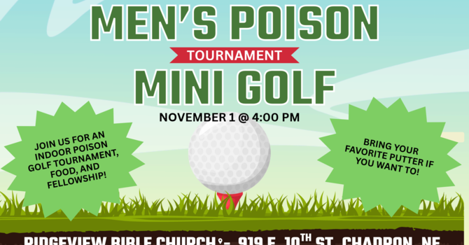 Men's Poison Golf Tournament