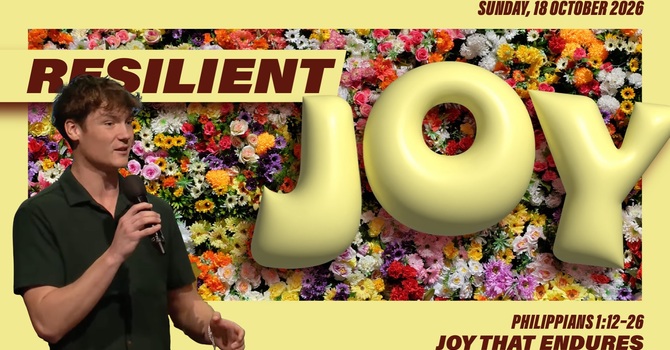  18 October 2026 | 9am Morning Service