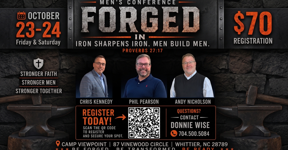 Forged In Fire Men's Conference