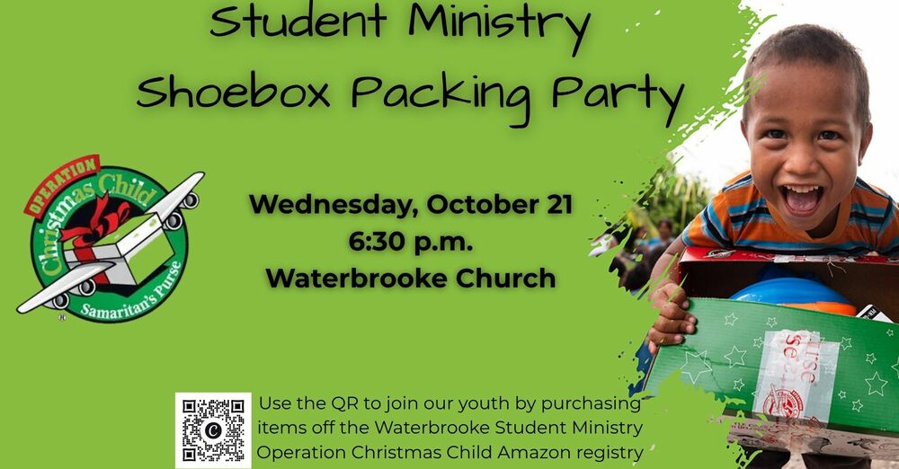 Student Ministry | Operation Christmas Child 