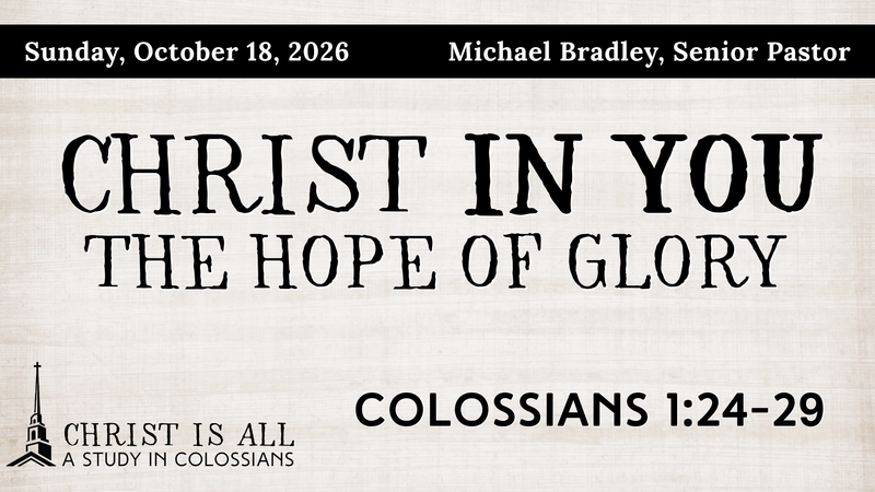 CHRIST IN YOU