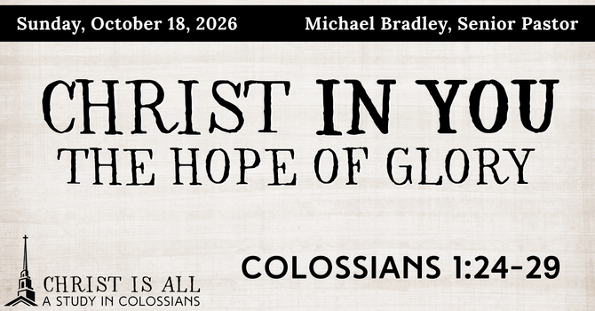 CHRIST IN YOU