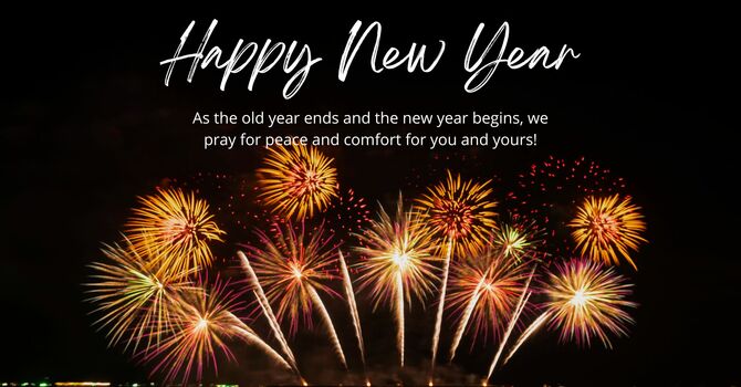 Church Office closed for New Year's