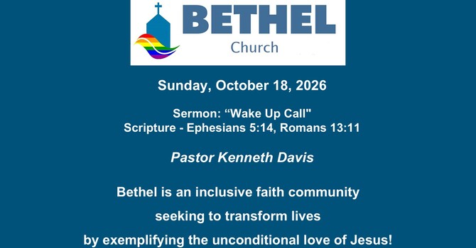 October 18 Worship