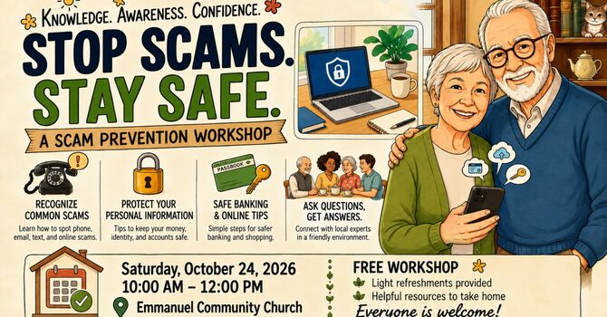 Stop Scams - Stay Safe Workshop