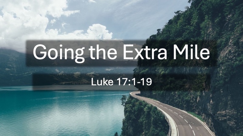 Going the Extra Mile