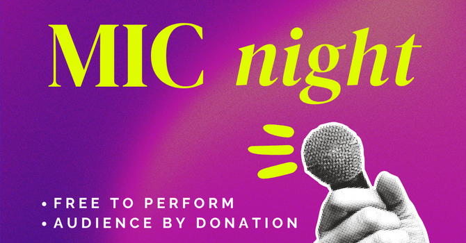 Poetry/Songwriter Open Mic