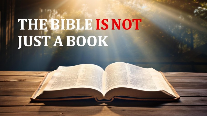 The Bible IS NOT just a book!