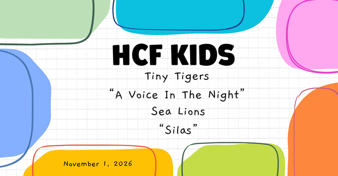 Sunday Children's Ministry