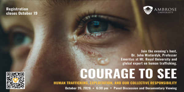 An Ambrose University Event - Courage to See