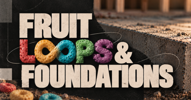 Fruit Loops and Foundations part 1