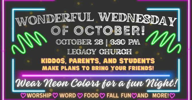 Wonderful Wednesday
