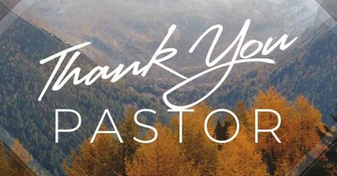 Pastor Appreciation
