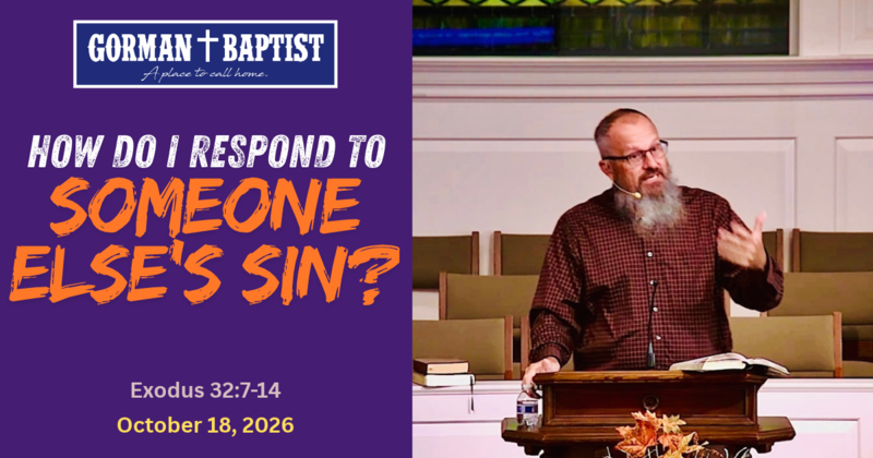 How Do I Respond to Someone Else's Sin? 