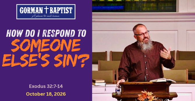 How Do I Respond to Someone Else's Sin? 