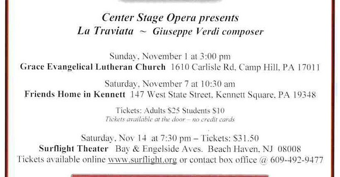 Center Stage Opera presents