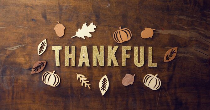 Attitude of Thankfulness