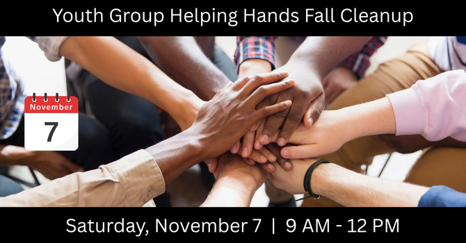 Youth Group Helping Hands Fall Cleanup