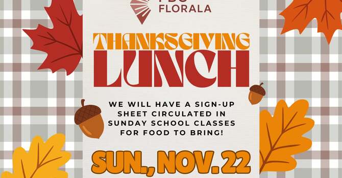 Thanksgiving Lunch