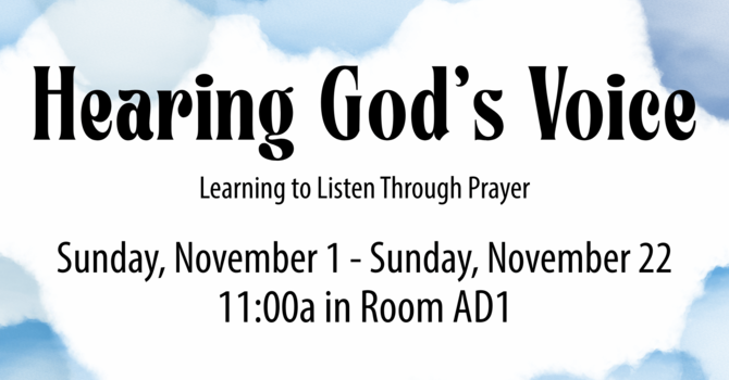 Hearing God's Voice