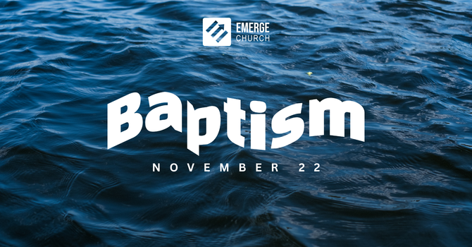 Baptism Sunday