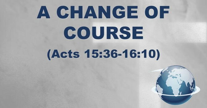 A CHANGE OF COURSE