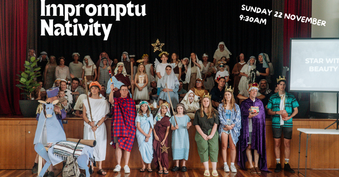 Impromptu Nativity Service