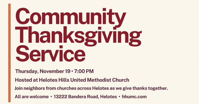 Community Thanksgiving Service