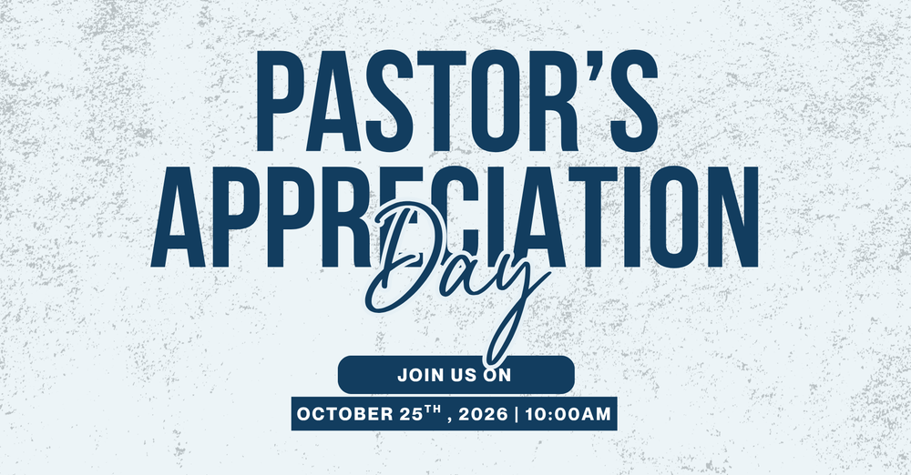 Pastor's Appreciation Day