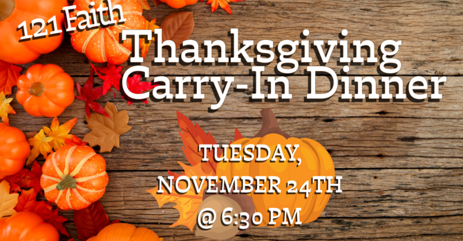 Thanksgiving Carry-In Dinner 