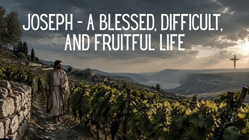 Joseph - a blessed, difficult,  and fruitful life pt 1 | 10/18/26