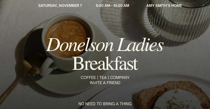 Donelson Ladies Breakfast
