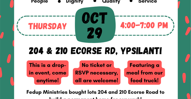 Open House on Ecorse Rd!
