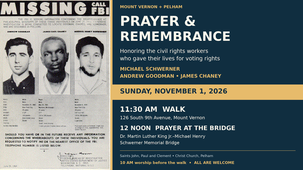 Honoring Civil Rights Workers - November 1
